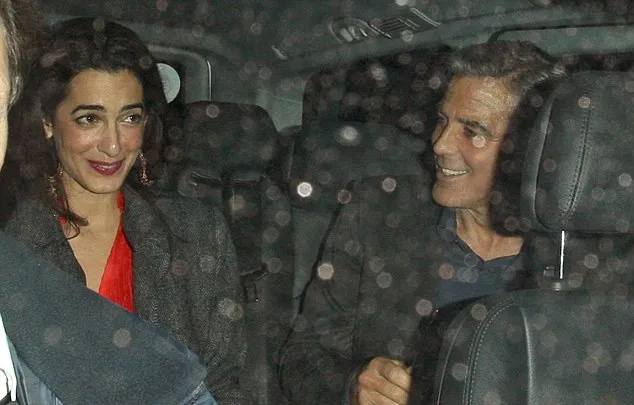 Amal dan George @ dailymail.co.uk