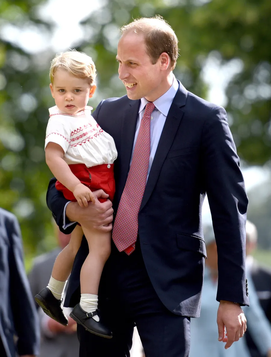 Pangeran William menyebut George monyet kecil © Splashnews