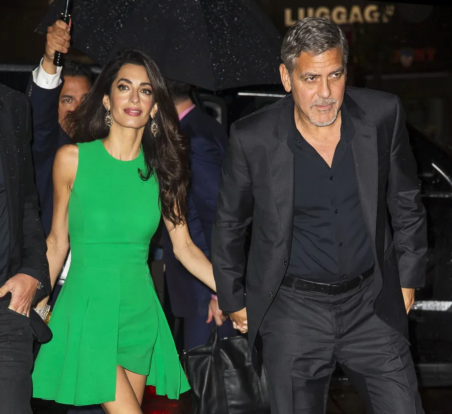 George Clooney alami beberapa kesulitan saat merawat buah hatinya © Splashnews.com