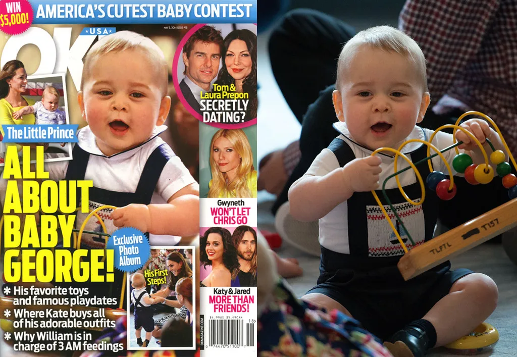 George versi editan ves aslinya @ eonline.com