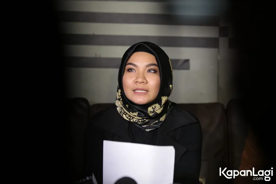 Georgia ingin berpisah dari Aldi Taher. ©KapanLagi.com/Muhammad Akrom Sukarya