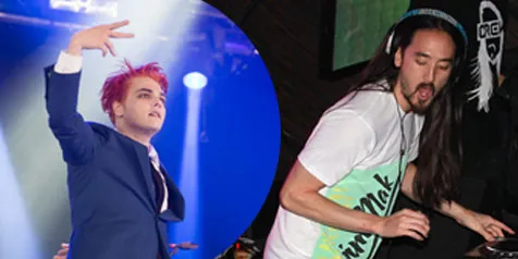 Gerard Way puji 'Welcome To The Black Parade' versi remix yang dibuat oleh Steve Aoki © istimewa