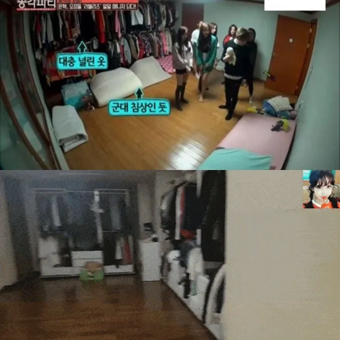 Kini mereka punya ruang untuk menyimpan baju (foto bawah) © Istimewa