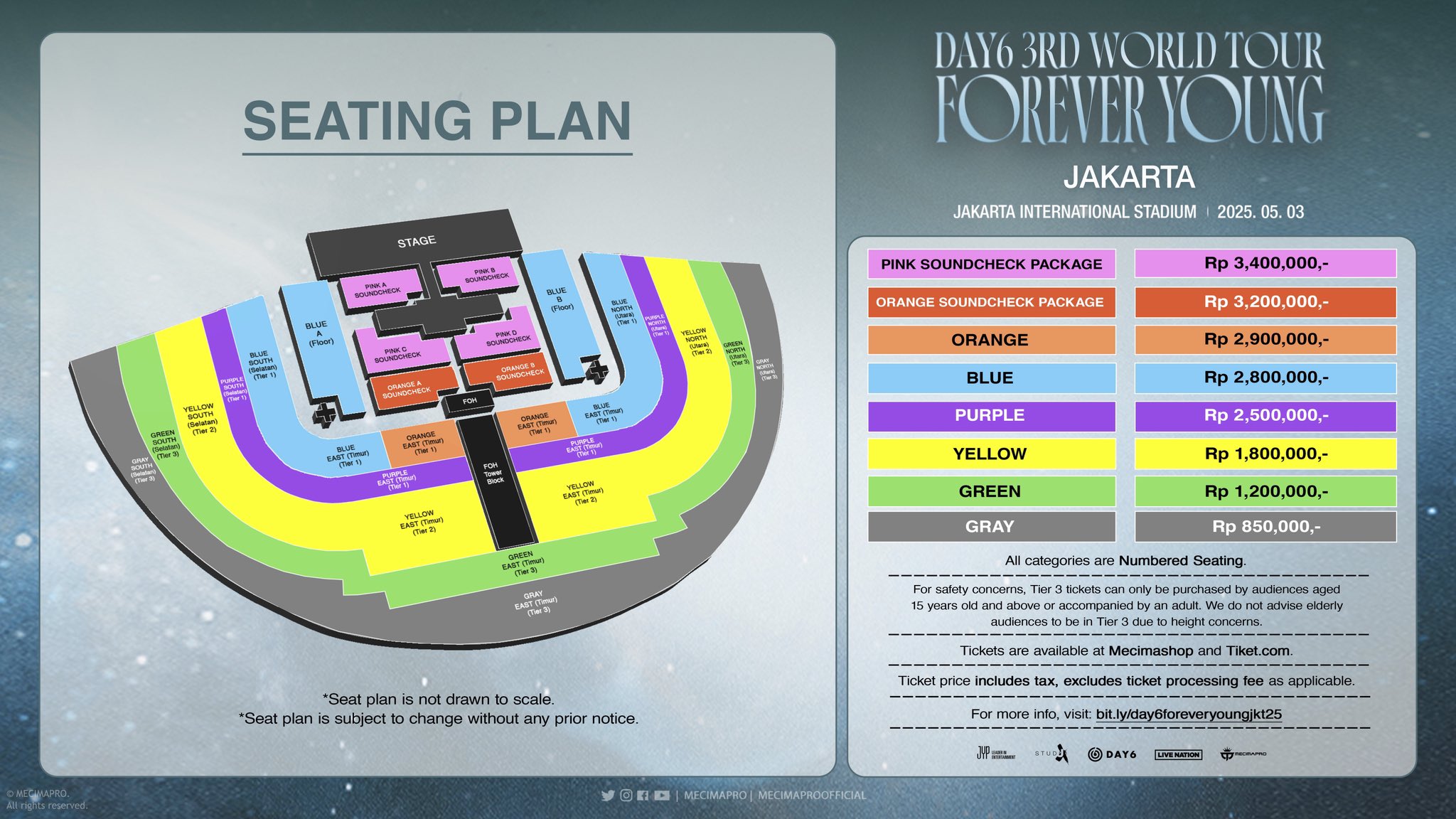 DAY6 3RD WORLD TOUR <FOREVER YOUNG> in Jakarta