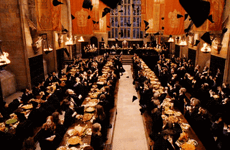 Siapa fans Harry Potter yang tak ingin makan malam di sini? © Warner Bros