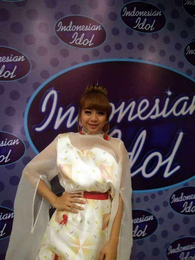 Ghea Indrawari tidak bisa melaju ke empat besar idol © Kapanlagi.com