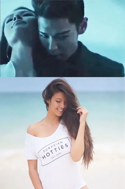 Model MV Big Bang Loser, model LA hot menggoda. ©Instagram/Gigi Angelini