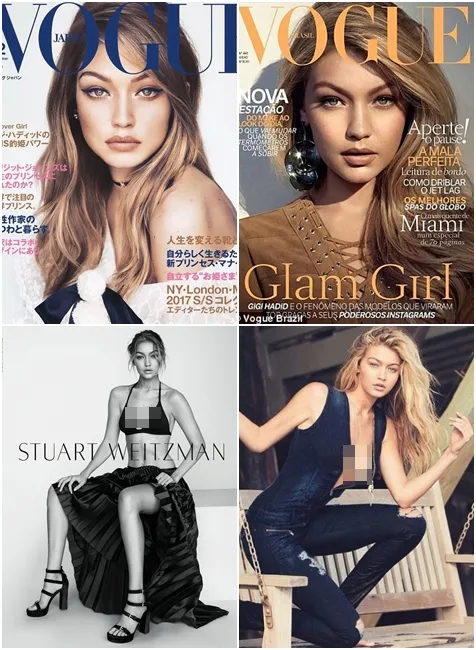 Penampilan Gigi di majalah dan campaign © Istimewa