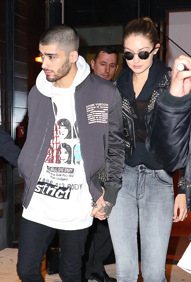 Gigi patah hati usai putus dari Zayn © Splashnews/dailymail.co.uk