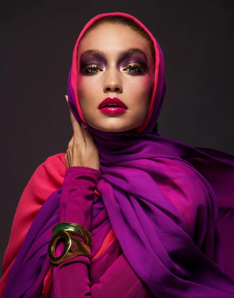 Foto Gigi dianggap tak pantas @ Vogue Arabia