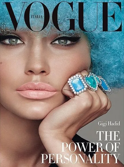 Masihkah kamu mengenali jika wanita ini adalah Gigi? © instagram.com/vogueitalia