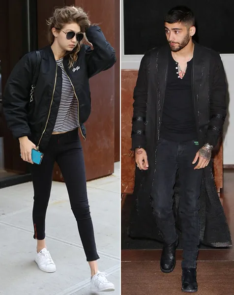Zayn dan Gigi keluar secara terpisah © istimewa