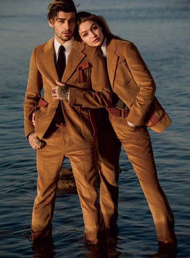 Meski tampil maskulin, Gigi Hadid tetap cantik dan stunning! © Vogue