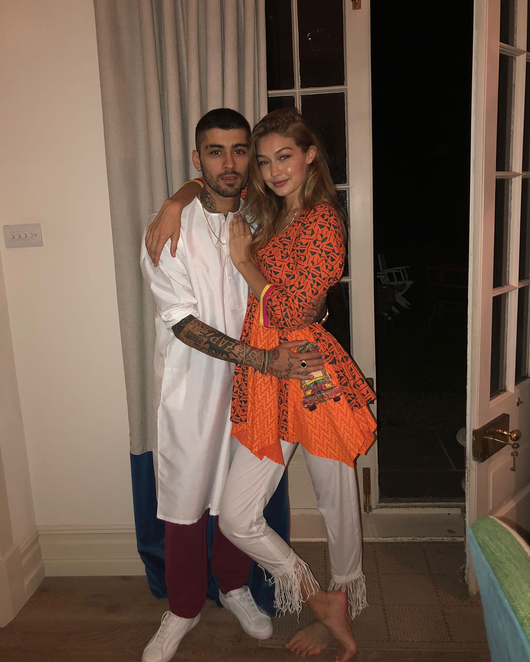 Sweet Gigi Hadid Rayakan Idul Adha Bersama Keluarga Zayn