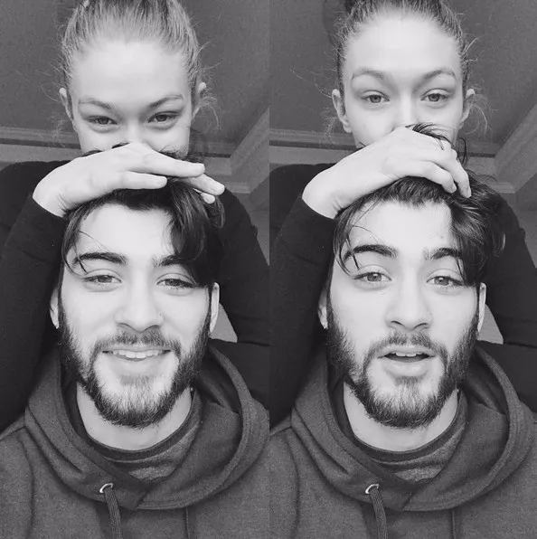 Malam romantis ala Gigi & Zayn, ngopi dan makan cookies © instagram.com/zayn