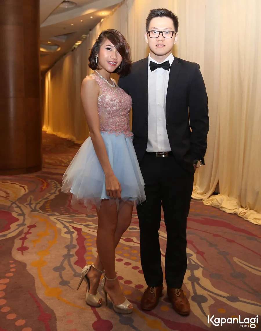 Gigi Eks Chibi dan Ruben saling perhatian © KapanLagi.com®/Budy Santoso