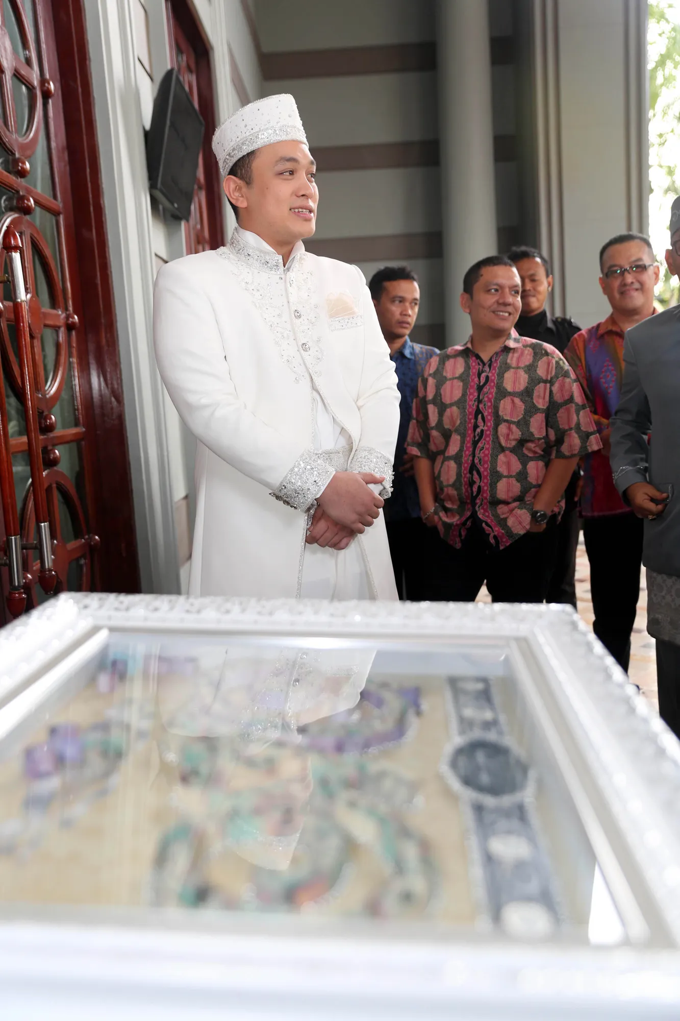 Fokus bercampur gugup, Gilang Dirga cuma ingin menghafal nama sang istri © KapanLagi.com/Mathias Purwanto