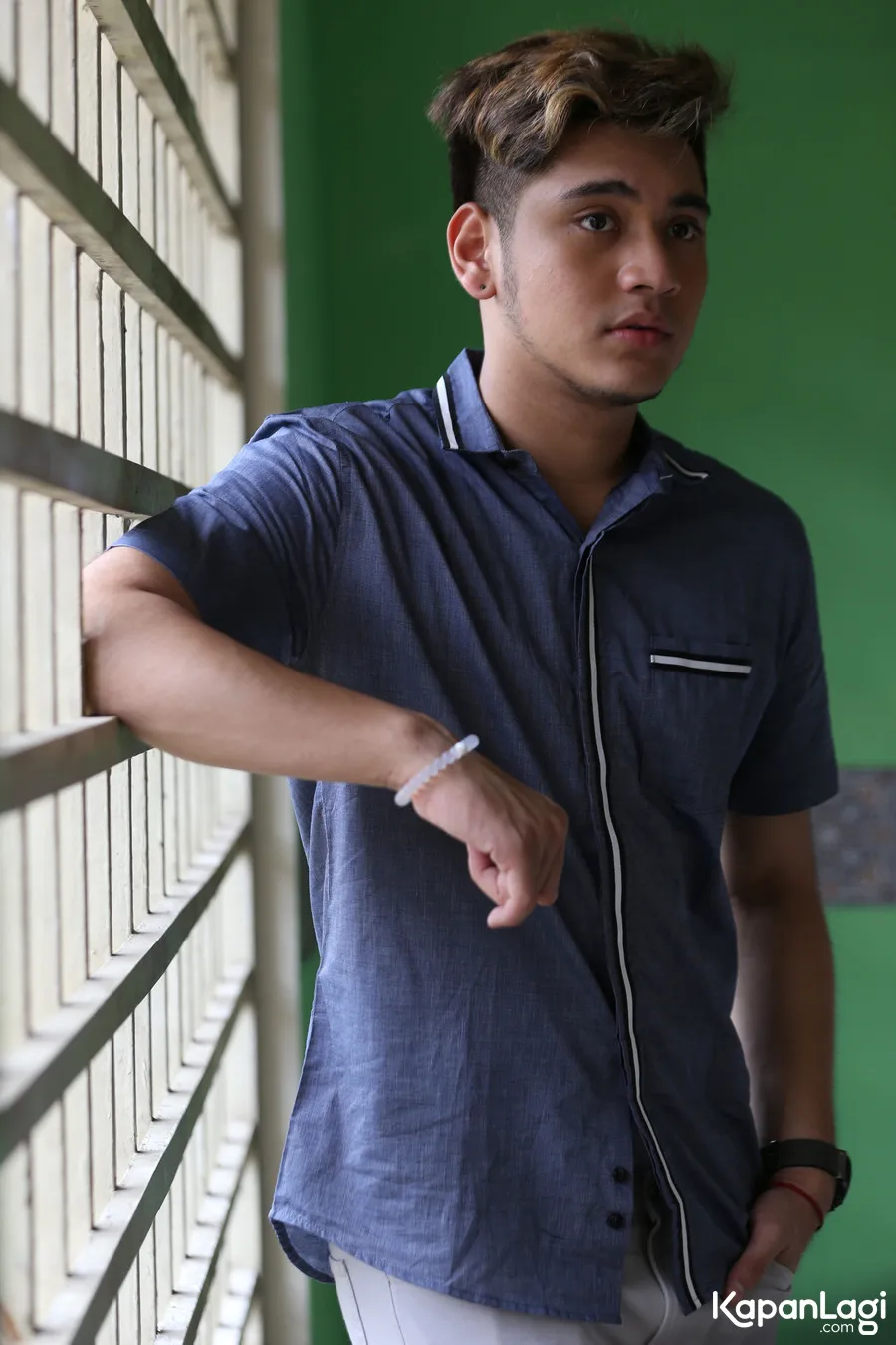 Giorgino Abraham mengaku tak masalah Ammar Zoni membintangi sinetron yang kontroversial. ŠKapanLagi.com/Budy Santoso