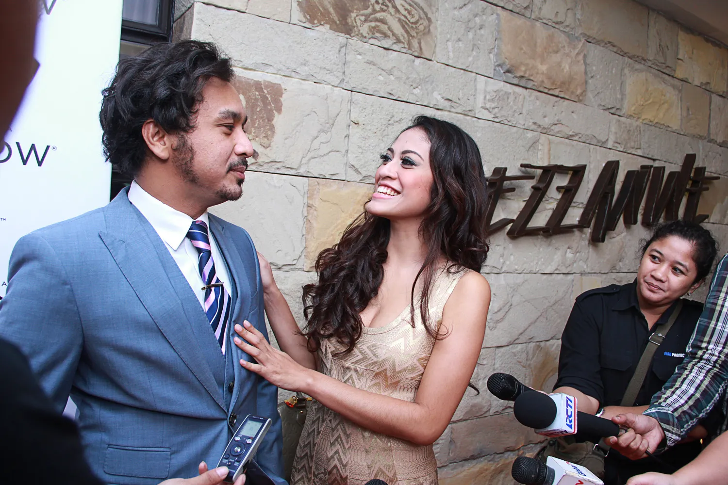 Giring dan Cynthia ©KapanLagi.com/Agus Apriyanto