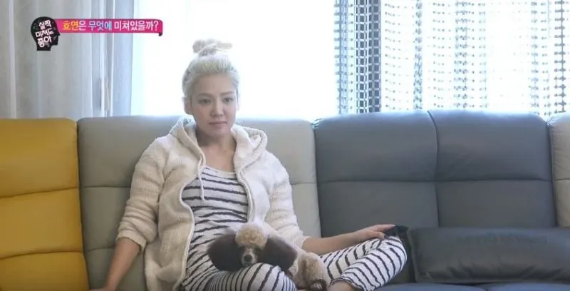 Hyoyeon saat di rumahnya © SBS