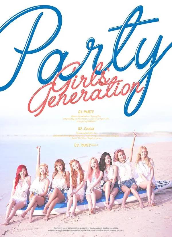 Girls Generation bakal comeback dengan Party. ©soompi.com