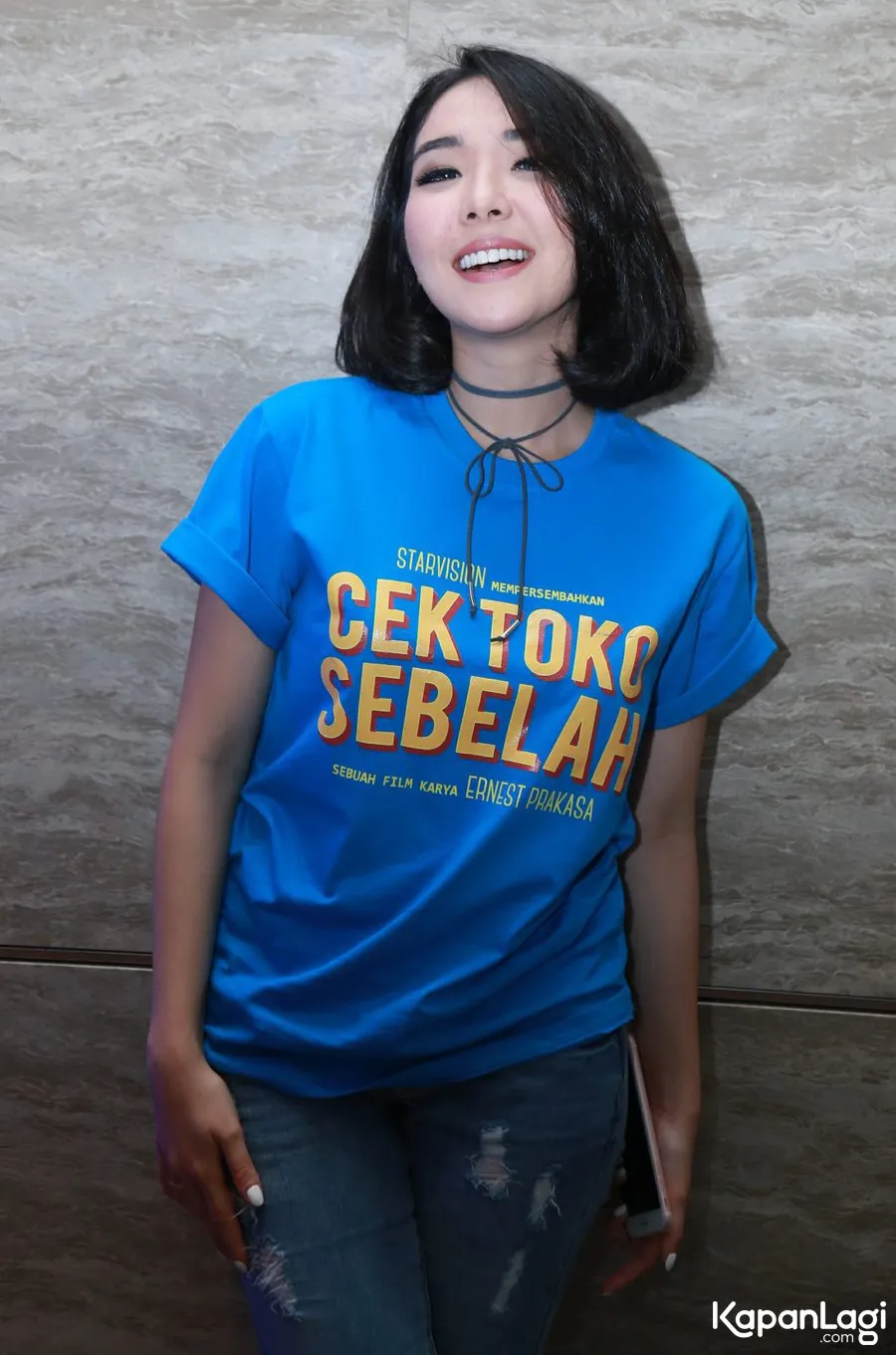 Gisella Anastasia cerita soal ultah Baby Gempi © KapanLagi.com®/Agus Apriyanto