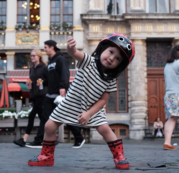 Di dunia media sosial, Baby Gempi memang dikenal dengan gaya dan tingkah lakunya yang kocak. /©instagram.com/gisel_la