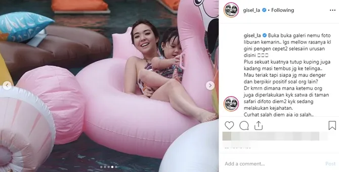 Curhatan Gisel (credit: instagram.com/gisel_la)