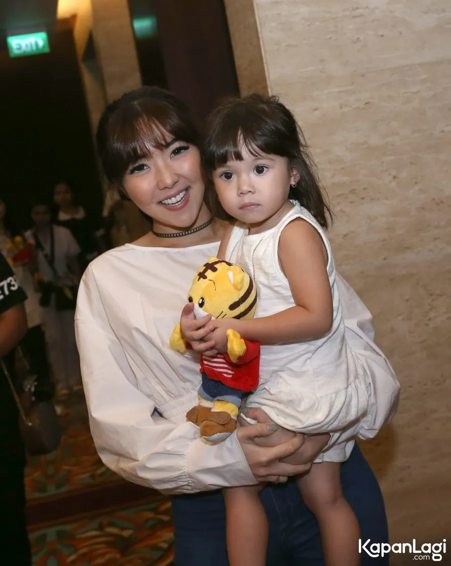 Gempi putri Gisel dan Gading Martin sempat jatuh sakit. ©KapanLagi.com/Agus Apriyanto