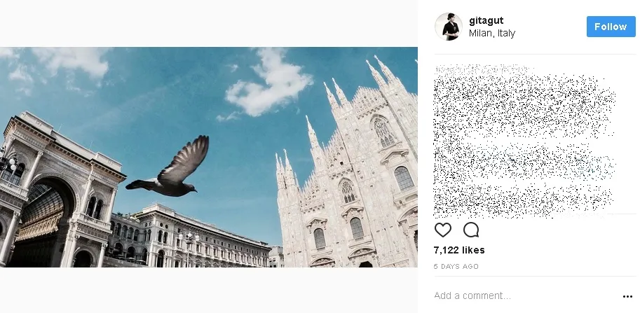 Belum lama ini Gita Gutawa unggah beberapa foto saat dirinya sedang liburan di Italia. /©instagram.com/gitagut