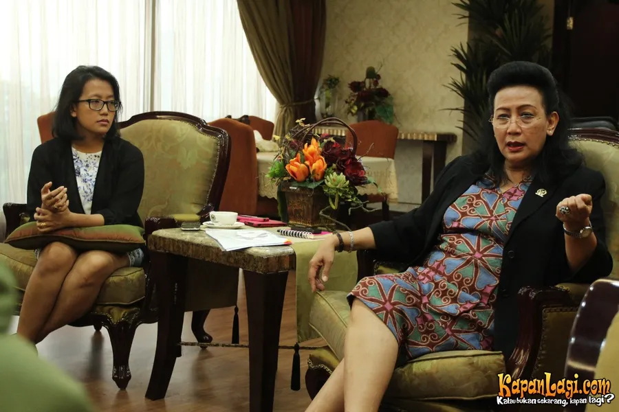 GKR Hayu dengan sang ibunda, GKR Hemas