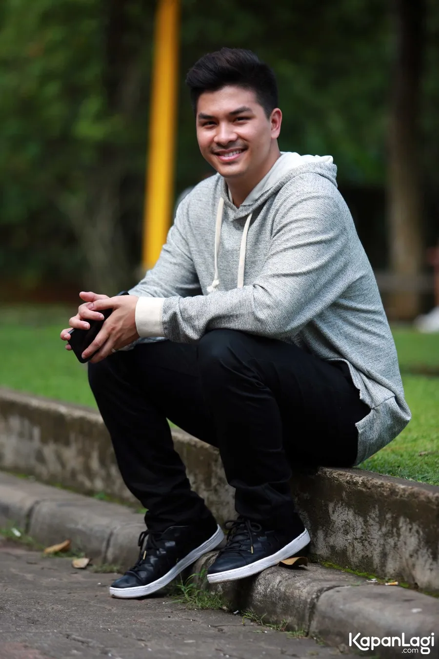 Glenn dulu ternyata sering golput © KapanLagi.com®/Muhammad Akrom Sukarya