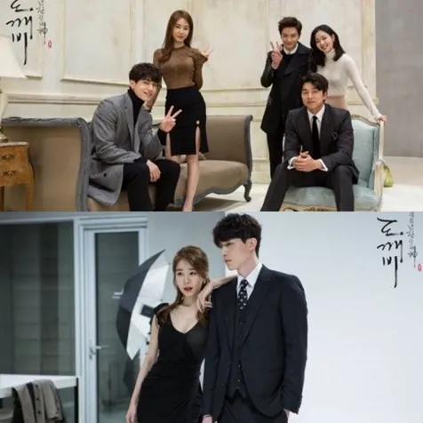 Foto ini diambil saat para pemain melakukan pemotretan untuk poster © tvN