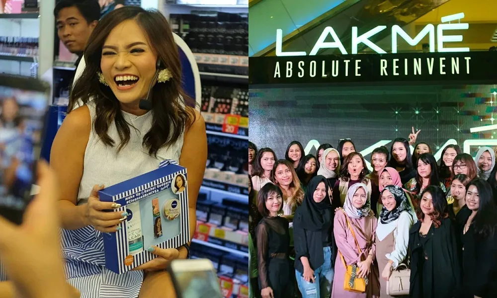 Kesibukan Rachel bekerjasama dengan brand kosmetik. Credit: via instagram.com/rachgoddard