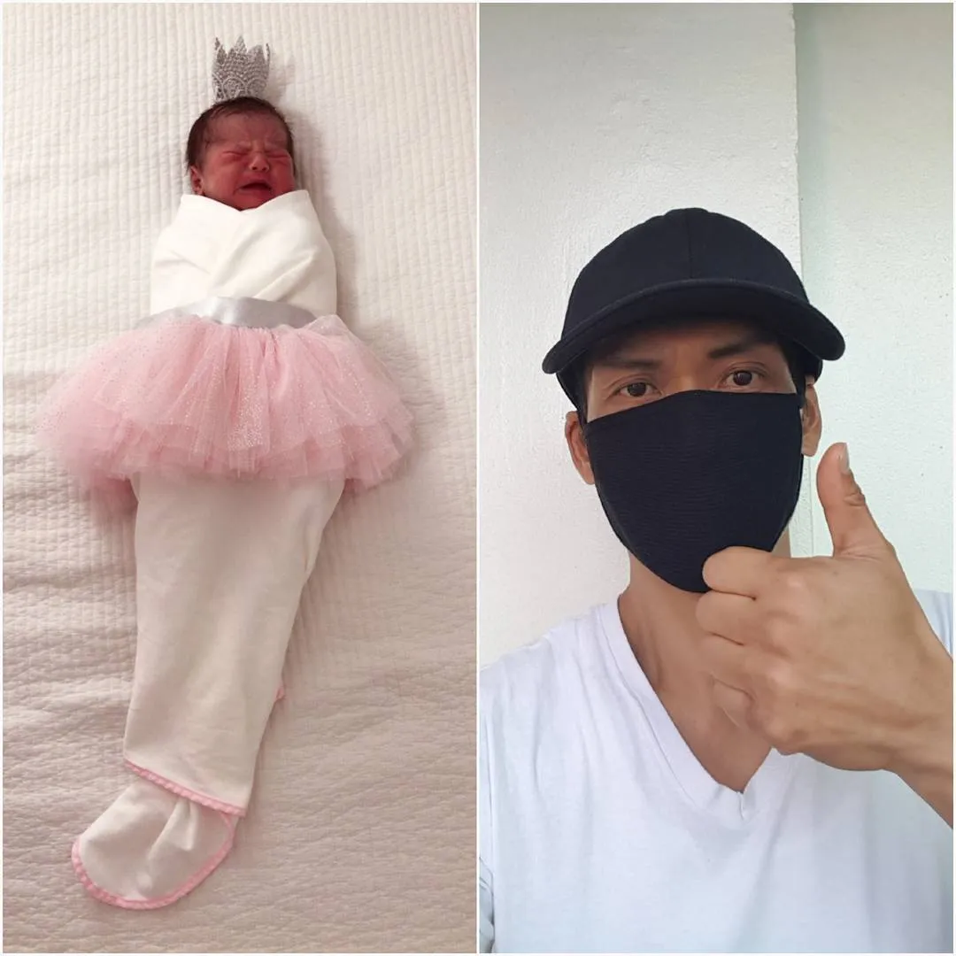 Park Joon Hyung dan putrinya © instagram.com/godjp