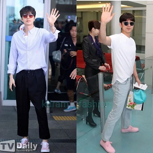 Battle fashion Park Hae Jin Vs Gong Yoo. © Instagram.com/kdrama_fashion