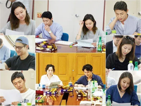 Gong Hyo Jin, Jo Jung Suk, dan Go Kyung Pyo melakukan pembacaan naskah perdana Incarnation of Jealousy. ©allkpop.com
