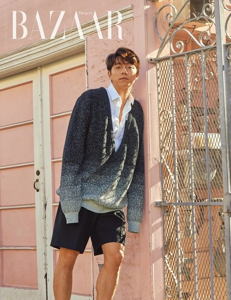 Gong Yoo © Harper's Bazaar