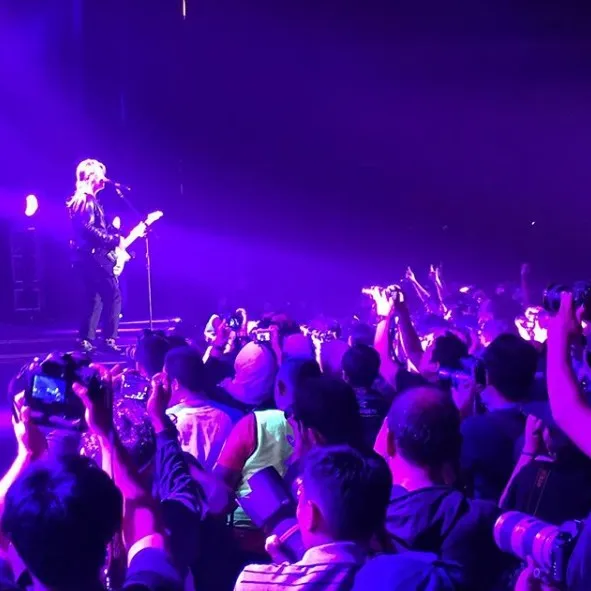 Penampilan Goo Goo Dolls dalam acara Java Jazz Festival 2018 (credit: instagram.com/googoodollsofficial)