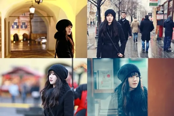 Goo Hye Sun di episode terakhir Blood yang syuting di Rumania © soompi