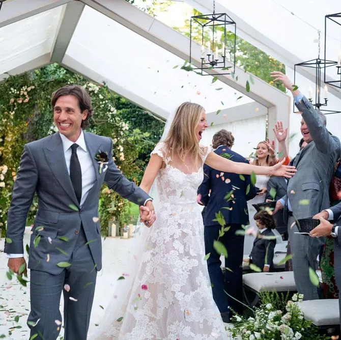 Gwyneth Paltrow berbagi momen pernikahannya ©  instagram.com/gwynethpaltrow