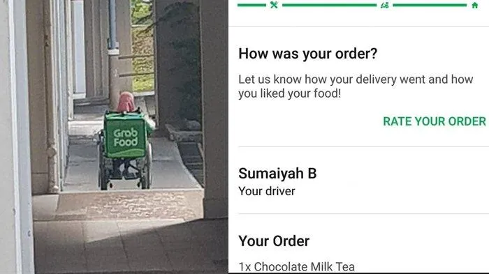 Pengantar Makanan Online © Facebook Shahril Jantan