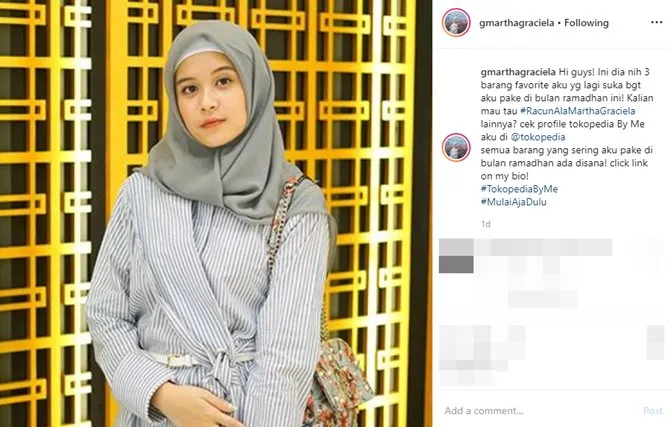 Grqace (credit: instagram.com/gmarthagraciela) diambil 16/05/2019 pukul 19.00