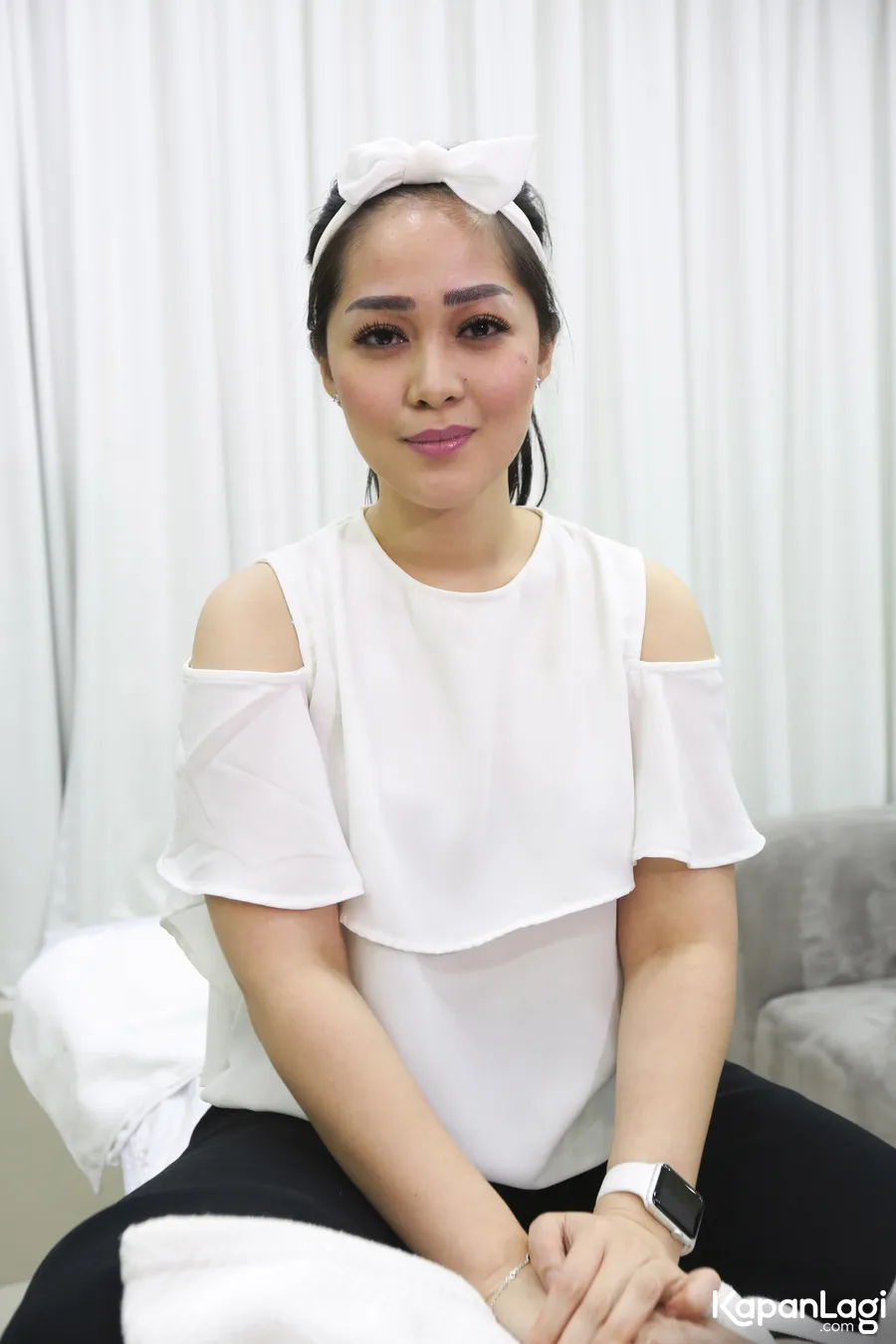 Gracia Indri ingin langsing dulu baru jalani program kehamilan © KapanLagi.com®/Budy Santoso