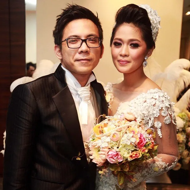 Perkawinan Gracia Indri dan David NOAH dihadiri Samuel Zylgwyn. ©instagram Gracia Indri