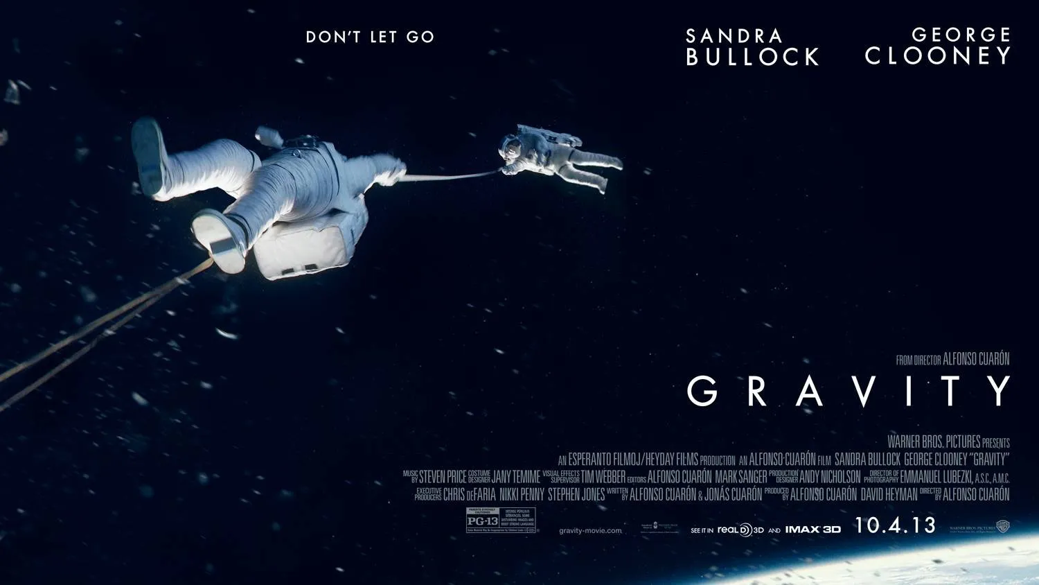 Poster film GRAVITY | ©Warner Bros