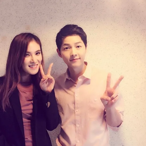 Gummy dan Song Joong Ki © Gummy's SNS