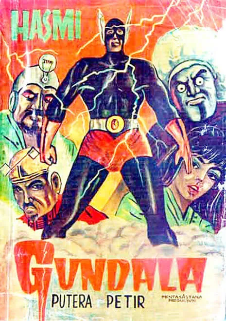 Gundala Putera Petir source: dipublish oleh Bumilangit