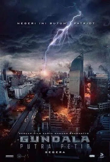 Poster keren film GUNDALA PUTRA PETIR