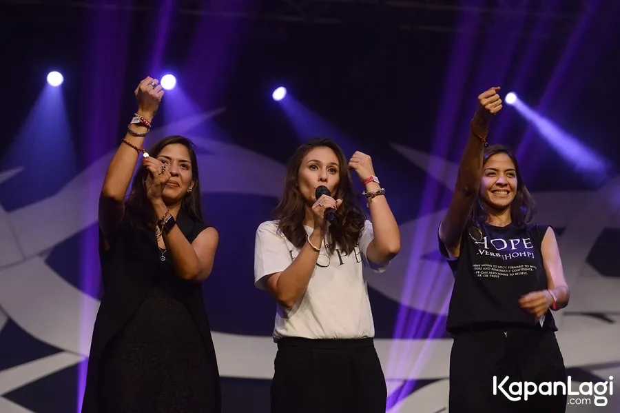 Wulan Guritno punya mimpi besar untuk bantu penderita kanker © KapanLagi.com®/ Bambang E Ros